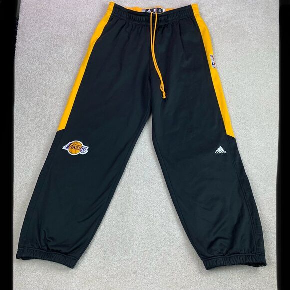 Lakers Team Issued Size XL +0 Kobe Bryant Era Pro Cut Jersey Warmup Pants - Picture 1 of 14